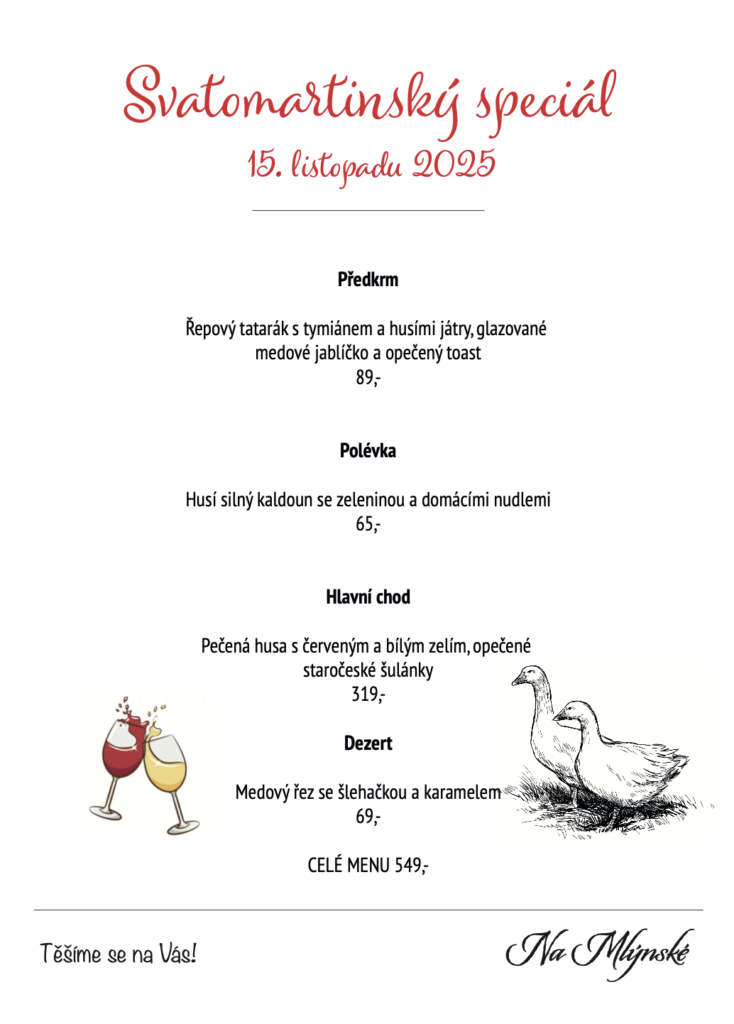 Svatomartinské menu